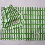 給食袋＆ランチョンマット《グリーン》