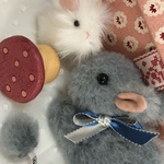 ほみ様専用 うさぎのメジャー&ストラップ