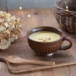 カフェオレカップ　ダークブラウン