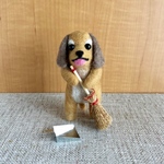 chirokun2007様専用 ちびころ お掃除ダックスちゃん 羊毛フェルト