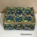 ミナペルホネン ハンドメイド がま口boxポーチepirus様専用