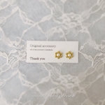 再販3♡crystal✴︎pearl♡ピアス・イヤリング
