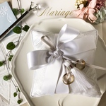 リングピロー  フリンジ付き (marry)