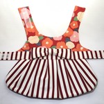 【袴風】赤色椿柄♡ Sサイズ