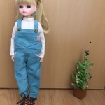 再販！コーデュロイ水色☆送料込