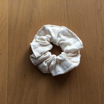 コットンレースのシュシュ