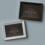 受付サイン 結婚式 名前入り 2枚セット ウェディング【データ販売】　uketuke0024