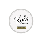 ロゴ Kids in car マグネットカーステッカー