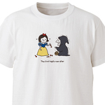 シラユキヒメ【ホワイト】ekot Tシャツ <イラスト：タカ（笹川ラメ子）>