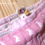 🐇　6重ガーゼケット　🐇