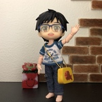 おさかなさんドール用バッグ  オビツ11サイズ 1