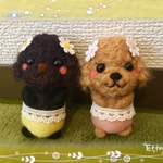 ふわふわ❤️トイプードルマスコット❤️