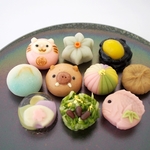 2019年干支饅頭と上生菓子箱詰め１０個入