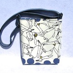 ペンギン's ショルダーバッグ（ブルー）