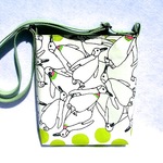 ペンギン's ショルダーバッグ（イエローグリーン）