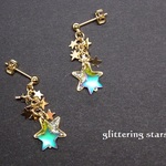 【再販】綺羅星ピアス(イヤリング変更可)