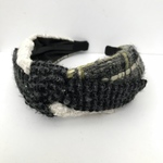 LINTON TWEED♡大人ナチュラルカラー♡結びリボンカチューシャ♡幅広