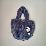 【K様オーダー品】のぞきパンダのボアバッグ3点