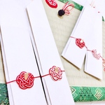 《送料無料》合わせ紅白ペア○●梅結びの祝い箸2膳セット