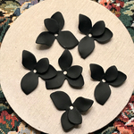 6pcs Handmade* 資材 B-420 metallic flower petal