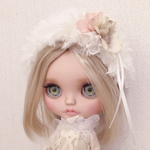 再販 ブライス アウトフィット 天使のふわふわヘッドドレス