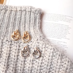再入荷❤︎ねじりgold・silver earring