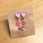 キッズアクセサリー set キッズイヤリング キッズリング（H/PK）