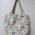 【ご注文品】サイドポケットチューリップバッグ＆ツインポーチ