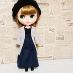 ロングカーディガン・リカちゃんブライスの洋服