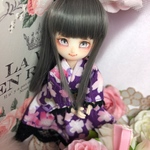 アイペイントヘッド♡オビツ11-01白肌【No.25】