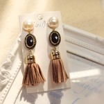 揺れる♡アンティーク風タッセルピアス・イヤリング