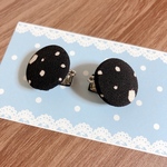 ショール留めクリップ黒b