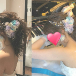 ♔ふわふわリボンのパステルウエディング　ヘアパーツ♔ 20本セット