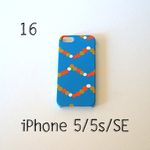 【SALE !】⑯iPhone5/5s/SE ハード型スマホケース ひかりのたま(ブルー) 