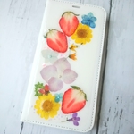 eeemn様専用iPhonexs max 　スマホケース　ハンドメイド　押し花
