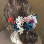 ドライフラワー🌼髪飾り🌼個性的成人式和装卒業式