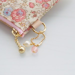 LIBERTY   Felicite　フェリシテ　チェリーレッド　ビニコのminiポーチ　◆　コインケース・小物入れに♪