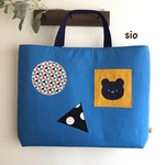 くまさんポッケのレッスンバッグ 