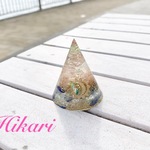 ”太陽と月”の明るい未来を願ったオルゴナイト
