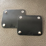 ハンドバッグ メンズバッグ leatherハンドルカバー   マッドBlack‼️