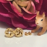 16KGP仕上げ♡bonheurゴールドピアス 