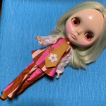 ブライス、リカちゃん用アウトフィット、ピンク