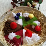 【再販10】新作追加！8個セット☆フェルトケーキ