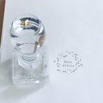 小惑星帯スタンプ  Best wishes