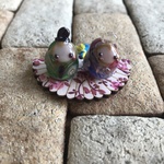 ガラスの豆雛E