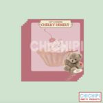 TEDDY BEAR & CHERRY BASKET MEMO