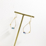 【再販】きらきら水晶ピアス♡