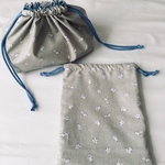 送料無料 宇宙飛行士のお弁当袋 コップ入れ  2点セット No.24