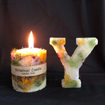 【SET】Bumty Botanical Candle〜Orange〜とイニシャルキャンドル