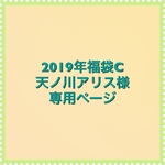 2019年福袋C天ノ川アリス様専用ページ